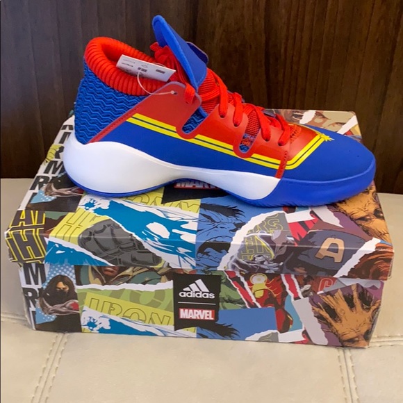 Adidas Captain Marvel’s Hi tops - Picture 2 of 14